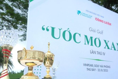 Những hình ảnh ấn tượng tại Giải golf Ước mơ xanh lần thứ IV năm 2025