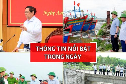 Nghệ An: Thông tin nổi bật ngày 24/8