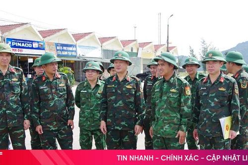 Lực lượng vũ trang Hà Tĩnh sẵn sàng ứng phó với bão số 5