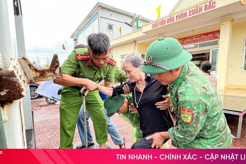 Hà Tĩnh sơ tán gần 13.000 người dân vùng nguy hiểm tới nơi an toàn