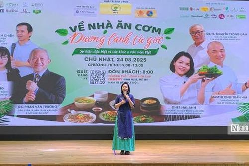 'Bà đầm thép' Hải Anh mong muốn gia tăng tỉ lệ ăn cơm nhà của các gia đình trẻ