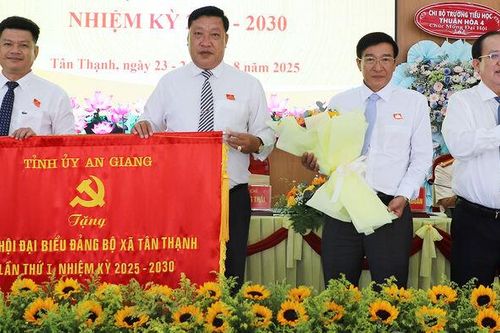 Đại hội Đảng bộ xã Tân Thạnh nhiệm kỳ 2025 - 2030