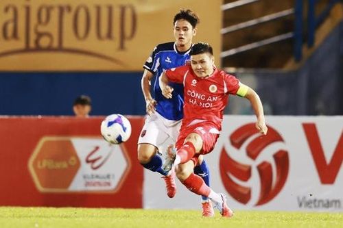 Quang Hải tỏa sáng, câu lạc bộ Công an Hà Nội thắng đậm