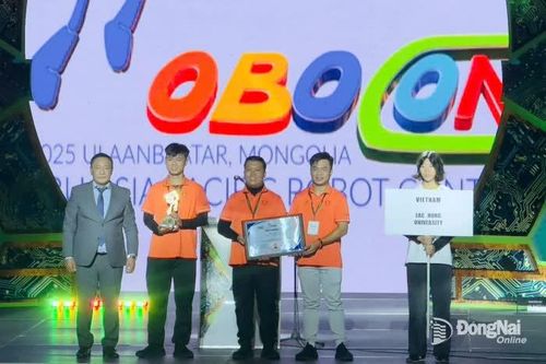 Đội tuyển Trường đại học Lạc Hồng đoạt giải ba Cuộc thi ABU Robocon 2025