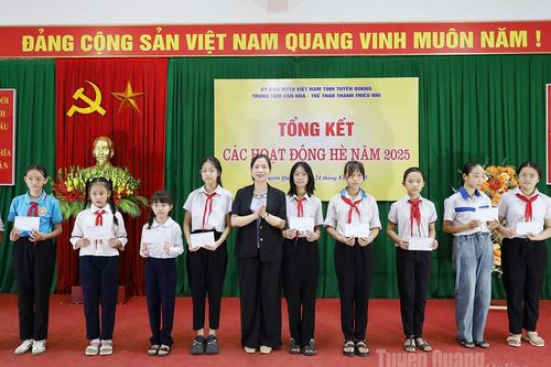Tổng kết các lớp năng khiếu hè năm 2025