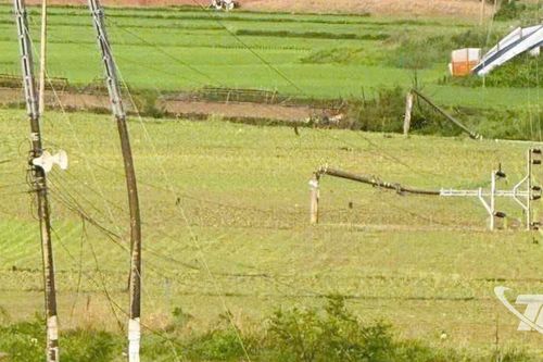 Dông lốc gây thiệt hại tại xã Nam Cường