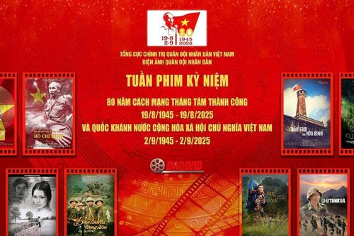 Điện ảnh Quân đội nhân dân chiếu miễn phí 8 bộ phim dịp Quốc khánh