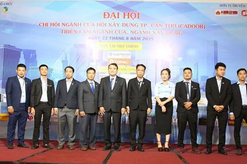 Ra mắt Ban chấp hành Chi hội Ngành cửa Hội Xây dựng TP. Cần Thơ
