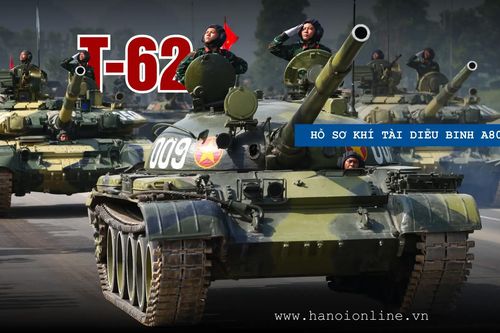 Xe tăng T-62 khoe sức mạnh tăng thiết giáp