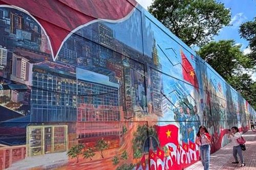 Tái hiện không khí hào hùng của lễ diễu binh giữa thành phố Hồ Chí Minh