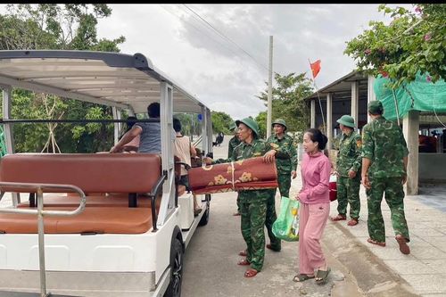 Đưa quân và dân đảo Cồn Cỏ vào hầm trú bão