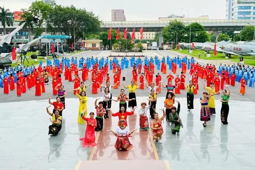 Hà Nội: hội viên phụ nữ 126 xã, phường tích cực tập luyện cho buổi đồng diễn mừng Tết Độc lập