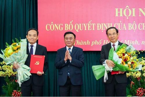 Ông Trần Lưu Quang làm Bí thư Thành ủy TP.HCM