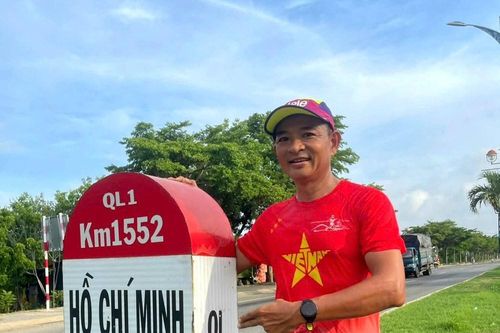 Chạy hàng trăm cây số về thành phố mang tên Bác dự lễ Quốc khánh