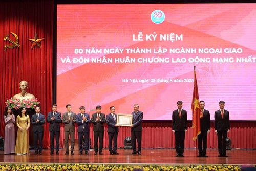 Đối ngoại, ngoại giao là cấu phần quan trọng trong thế trận bảo vệ Tổ quốc từ sớm, từ xa
