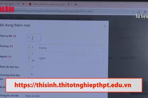 Thí sinh trúng tuyển đại học, cao đẳng bắt đầu xác nhận nhập học trên hệ thống chung