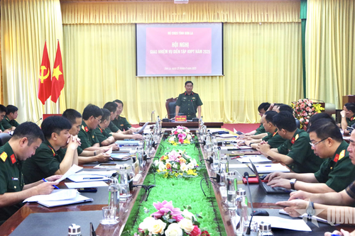 Sơn La: Giao nhiệm vụ diễn tập cho các đơn vị và xã, phường năm 2025