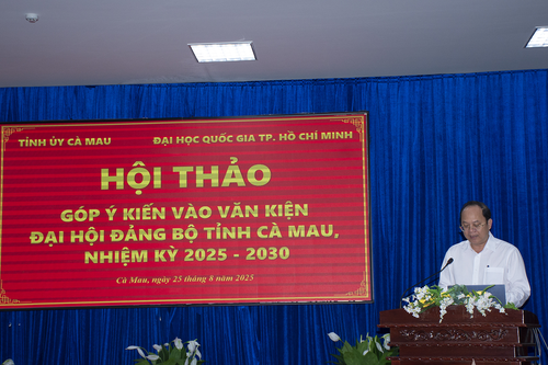 Đề xuất nhiều định hướng chiến lược cho Cà Mau giai đoạn phát triển mới