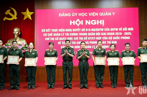 Đảng ủy Học viện Quân y lãnh đạo thực hiện tốt công tác quản lý tài chính