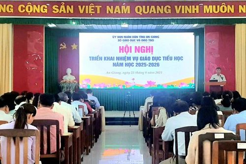 An Giang triển khai nhiệm vụ giáo dục Tiểu học năm học 2025 - 2026