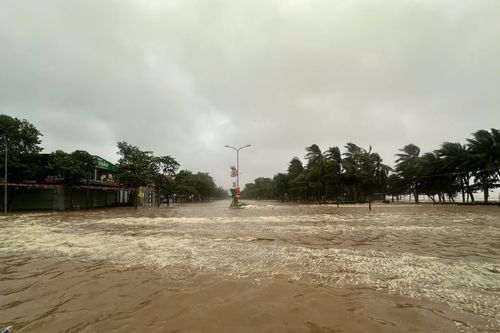 Nghệ An: Mưa to gây ngập lụt ở một số địa bàn