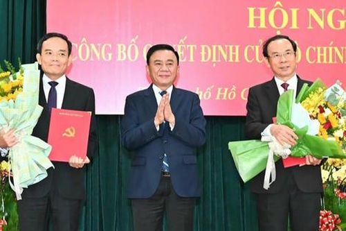 Đồng chí Trần Lưu Quang giữ chức Bí thư Thành ủy TP HCM