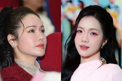 Nhật Kim Anh và Đại sứ nghệ thuật Mỹ Vân dự hội thảo cảnh báo mỹ phẩm giả, nhái
