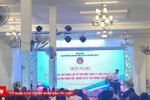 Nâng cao năng lực trợ giúp pháp lý cho cán bộ cơ sở tại Đắk Lắk và Khánh Hòa