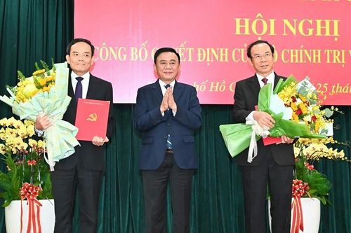 Đồng chí Trần Lưu Quang làm Bí thư Thành ủy TP Hồ Chí Minh