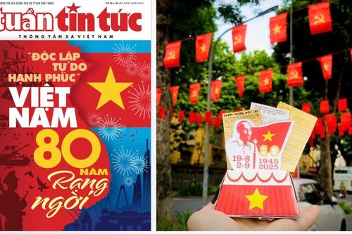 Tái hiện thời khắc thiêng liêng của lịch sử dân tộc cùng báo Tuần tin tức