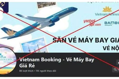 Cảnh báo thủ đoạn lừa đảo bán vé máy bay
