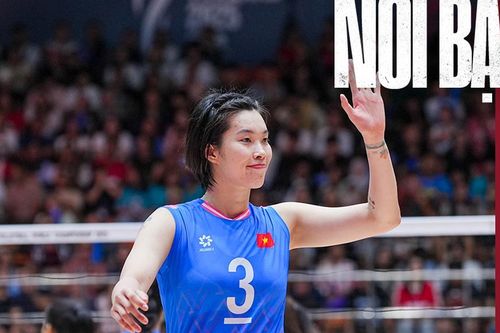 Đội trưởng Trần Thị Thanh Thúy của bóng chuyền nữ Việt Nam thi đấu ấn tượng trước đối thủ châu Âu