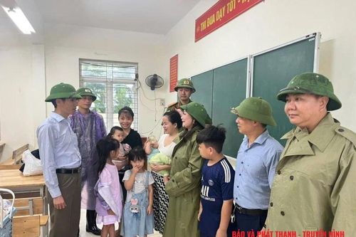 Phường Nam Sầm Sơn sơ tán 262 hộ dân đến nơi an toàn để tránh bão