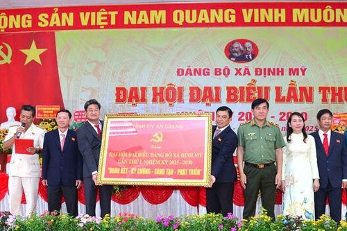 Định Mỹ phấn đấu hoàn thành tiêu chí xã nông thôn mới kiểu mẫu