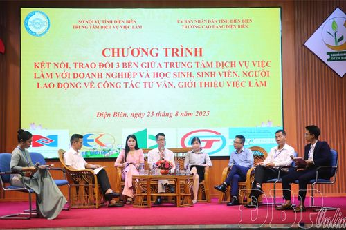 Gần 500 người tham gia Hội chợ việc làm năm 2025