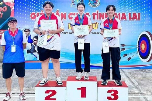 CLB Bắn cung Bình Định thống trị tại Giải bắn cung tỉnh Gia Lai lần thứ I