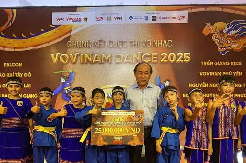 CLB Vovinam Ia Grai giành giải ba cuộc thi Võ nhạc Vovinam Dance 2025