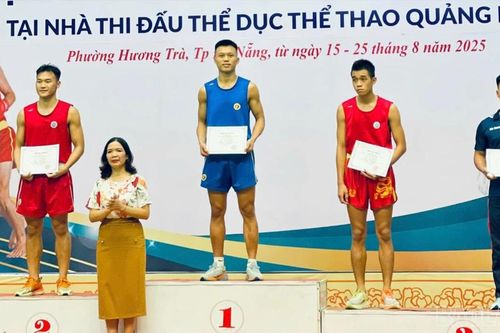 Wushu Lào Cai xuất sắc giành huy chương Vàng tại Giải vô địch Wushu các đội mạnh Quốc gia 2025
