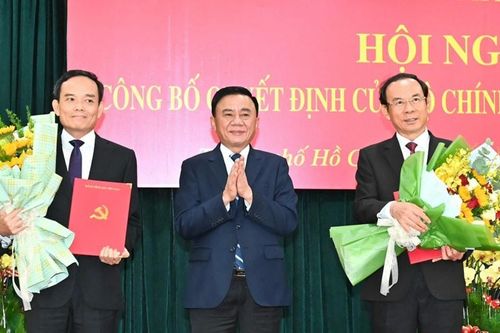 Ông Trần Lưu Quang giữ chức Bí thư Thành ủy TP. Hồ Chí Minh