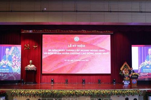 Tổng Bí thư Tô Lâm dự Lễ kỷ niệm 80 năm Ngày thành lập ngành Ngoại giao