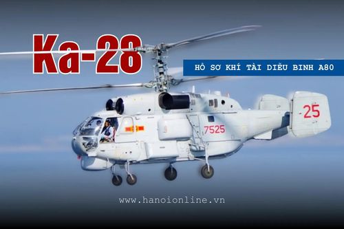 Trực thăng Ka-28: 'Sát thủ' săn ngầm quét tầm sâu 500 m