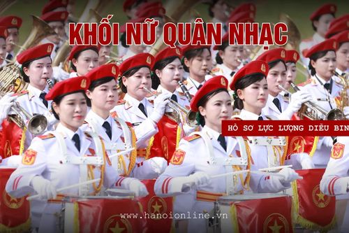 Khối nữ quân nhạc - Hùng tráng âm vang