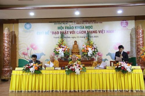 25/8: Hội thảo khoa học 'Đạo Phật với cách mạng Việt Nam'