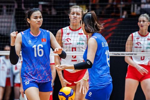 Trực tiếp bóng chuyền nữ Việt Nam 0-3 Đức