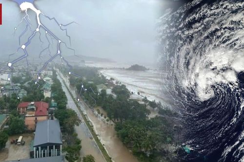 Bão số 5 suy yếu nhưng hiểm họa lũ quét, sạt lở rình rập miền Trung