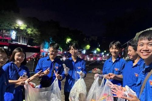 Phường Ba Đình: Làm sạch môi trường ngay sau buổi hợp luyện lần 2