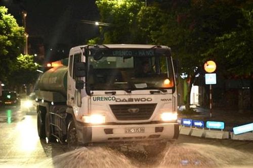 Chủ động, kịp thời giữ sạch đẹp Thủ đô sau hợp luyện diễu binh lần 2