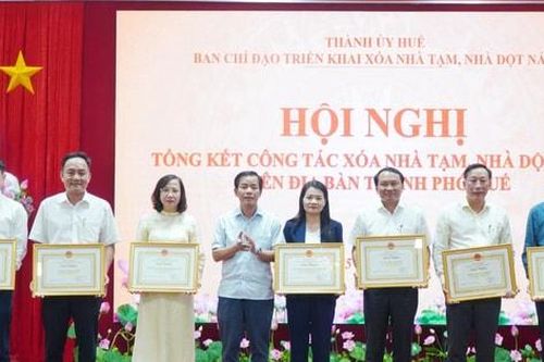 Thành phố Huế hoàn thành sớm mục tiêu xóa nhà tạm, nhà dột nát năm 2025