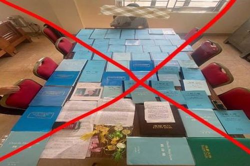 Ngăn chặn đối tượng phát tán tài liệu 'Pháp luân công'