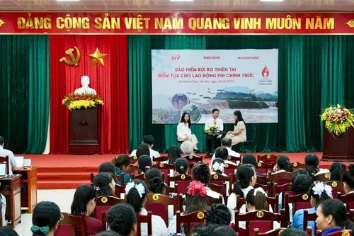 Bảo hiểm rủi ro thiên tai - điểm tựa cho lao động phi chính thức